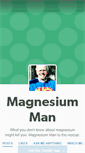 Mobile Screenshot of magnesiumman.com